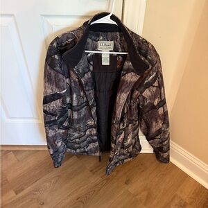 L.L. Bean Men's Woodland Camo Performance Jacket